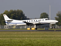 D-CNAF @ EHAM - European Air Express, landing on rwy 06 (Kaagbaan). Logo and name have been removed from the fuselage - by Philippe Bleus