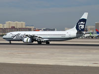 N323AS @ KLAS - Alaska Airlines / 2004 Boeing 737-990 - by Brad Campbell