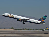 N517AT @ KLAS - American Trans Air - (ATA) / 1996 Boeing 757-23N - by Brad Campbell