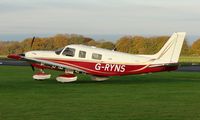G-RYNS @ EGTU - Newly acquired Pa32-301FT - by Terry Fletcher