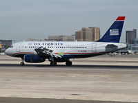 N834AW @ KLAS - US Airways / Airbus A319-132 / My 3300th upload. - by Brad Campbell