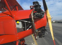 N174RS @ SZP - 1937 Fleet 7B, Kinner 5B 125 hp 5 cylinder radial engine, engine accessory compartment - by Doug Robertson