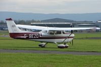 G-BEZO @ EGBJ - Busy late afternoon at Gloucestershire (Staverton) Airport - by Terry Fletcher