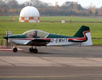 G-EWHT @ EGBJ - Busy late afternoon at Gloucestershire (Staverton) Airport - by Terry Fletcher