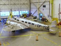 CF-TCC @ CYVR - inside the hangar after PR flight - by Manuel Vieira Ribeiro