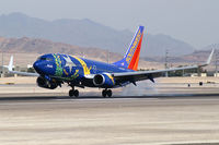 N727SW @ KLAS - Southwest Airlines - 'Nevada One' / 1999 Boeing 737-7H4 - by Brad Campbell