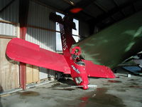 OY-AMS @ EKVD - After a hurricane had destroyed the hangar gates at EKVD - by Soeren Andersen (owner)