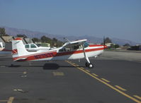 N2753X @ SZP - 1965 Cessna 180H, Continental O-470 230 Hp - by Doug Robertson
