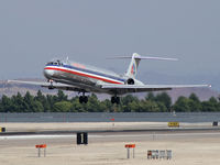 N218AA @ KLAS - American Airlines / 1983 Mcdonnell Douglas DC-9-82(MD-82) - by Brad Campbell
