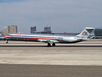 N218AA @ KLAS - American Airlines / 1983 Mcdonnell Douglas DC-9-82(MD-82) - by Brad Campbell