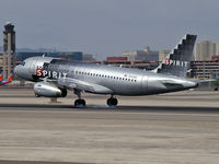 N528NK @ KLAS - Spirit Airlines / 2007 Airbus A319-132 - by Brad Campbell