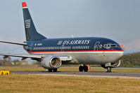 N526AU @ ORF - US Airways N526AU taxiing to RWY 5 for departure. - by Dean Heald