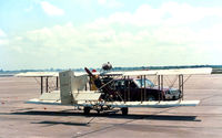 N37864 @ CNW - Curtiss Pusher replica - Texas Sesquicentennial Air Show 1986 - by Zane Adams