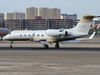 N722MM @ KLAS - 350 Leasing Co. II LLC - Las Vegas, Nevada / 2007 Gulfstream Aerospace GIV-X - by Brad Campbell