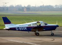G-BSOK @ EGBJ - Pa-28-161 at Gloucestershire (Staverton) Airport - by Terry Fletcher