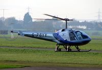 G-PBYY @ EGBJ - Enstrom 280FX at Gloucestershire (Staverton) Airport - by Terry Fletcher