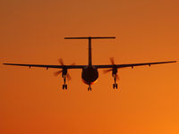 PH-DMW @ LEBL - Encina over RWY 25R to land. - by Jorge Molina