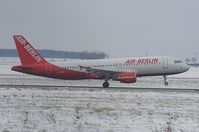 D-ABDR @ LOWW - AIR BERLIN  A320-214 in new color - by Delta Kilo