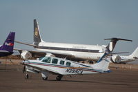 N399CA @ ROW - N399CA sitting at the Roswell airport 17Nov07 - by Paul F Soderquist