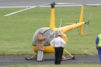 G-BWVH @ FFD - Royal International Air Tattoo 2007 (with David Jason as Del Boy and aircraft as Trotters Independant Traders) - by Steve Staunton