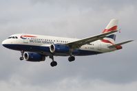 G-EUOD @ EGLL - British Airways A319 - by Andy Graf-VAP