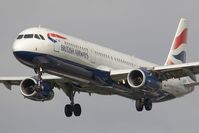 G-EUXD @ EGLL - British Airways A321 - by Andy Graf-VAP