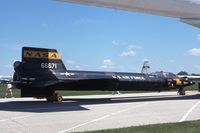 56-6671 @ FFO - X-15A-2 at the National Museum of the U.S. Air Force