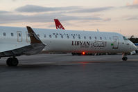 5A-LAA @ MLA - Libyan Arab Canadair Regionaljet 900 - by Yakfreak - VAP