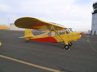 N3321E @ MCE - A pretty Aeronca Champ at the 2007 Merced Antique Fly-in - by BTBFlyboy