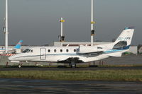 OO-FPA @ EBBR - arrival on General Aviation apron - by Daniel Vanderauwera