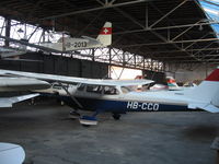HB-CCO @ LSGL - In the hangar of Lausanne - by P. de Goumoens