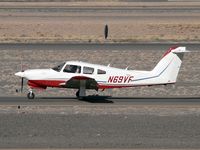 N69VF @ DVT - Taxiing for take-off - by John Meneely