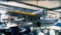 N12CS @ NPA - JRF-3 V190.  Joe Baugher has V190/c/n 1085 having crashed April 1942.  Is this bird at the Naval Aviation Museum N12CS? - by Glenn E. Chatfield