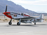 N151DM @ KLSV - Privately Owned - San Jose, California / 1944 North American P-51D (F-51D) Mustang - 'Ridge Runner' - by Brad Campbell