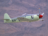 N260X @ KLSV - Getchell Aircraft - San Jose, California / 1951 Hawker Mk II Sea Fury - by Brad Campbell