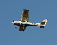 G-BNSI @ EGKA - Cessna 152 doing circuits at Shoreham Airport - by Terry Fletcher