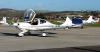 G-JKMF @ EGKA - Diamond Da 40 with pupil aboard - by Terry Fletcher