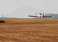 N134DC @ KAPA - Takeoff on 17-L for a day of fun. Pikes Peak in the background. - by Bluedharma