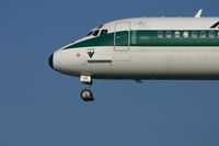 I-DACT @ EBBR - flight AZ156 is descending to rwy 25L - by Daniel Vanderauwera