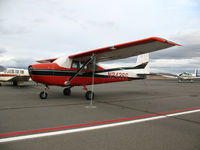 N2436G @ 4SD - ex-CAP 1959 straight-tail Cessna 182B (no prop) @ Reno-Stead - by Steve Nation