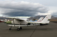 N2586L @ 4SD - 1967 Cessna 172H with cover @ Reno-Stead - by Steve Nation