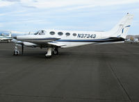 N37343 @ 4SD - Bay Area Transport 1977 Cessna 340A @ Reno-Stead - by Steve Nation