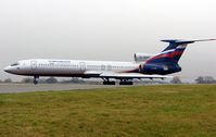 RA-85647 @ EGGW - Special Aeroflot charter brings a TU154 into Luton - by Terry Fletcher