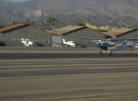 N3039E @ SZP - 1946 Aeronca 7AC CHAMPION, Continental O-200 100 Hp by STC, landing Rwy 22 - by Doug Robertson