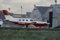 OO-NMU @ EBBR - parked on General Aviation apron - by Daniel Vanderauwera