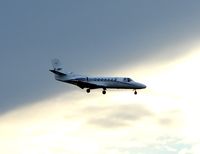 G-JOPT @ EGBB - This Citation used callsign 'Airtax' when it landed at BHX - by Terry Fletcher
