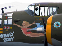 N8195H @ KLSV - Mitchell Productions LLC - San Fernando, California / 1944 North American TB-25N - B-25 Mitchell - 'Heavenly Body - by Brad Campbell