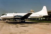 N912AL @ FLL - This classic Convair sits at FLL in 1989 - by Terry Fletcher