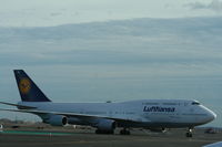 D-ABVN @ KBOS - Boeing 747-400 - by Mark Pasqualino
