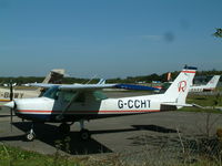 G-CCHT @ EGLK - Taken at Blackbushe Airport 8th September 2004 (sorry about the black spot on the lens) - by Steve Staunton